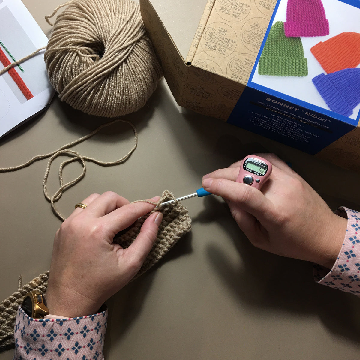 Cours de crochet (Pour l'achat d'un kit)