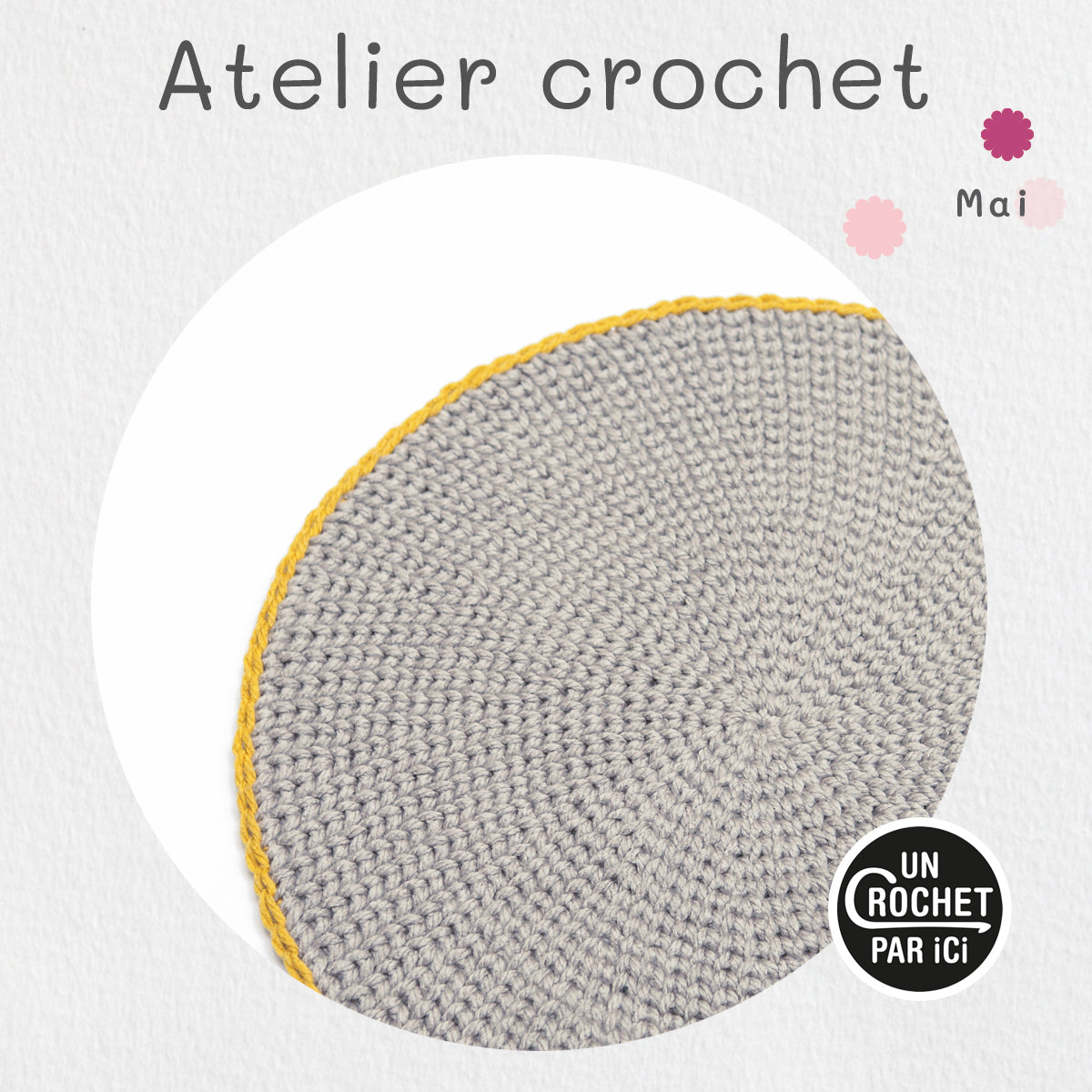 atlier crochet à thème tapis