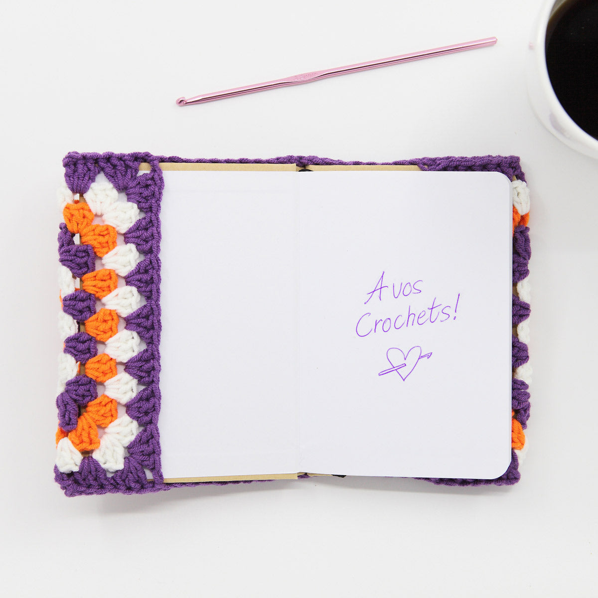 Kit Crochet - Carnet Granny