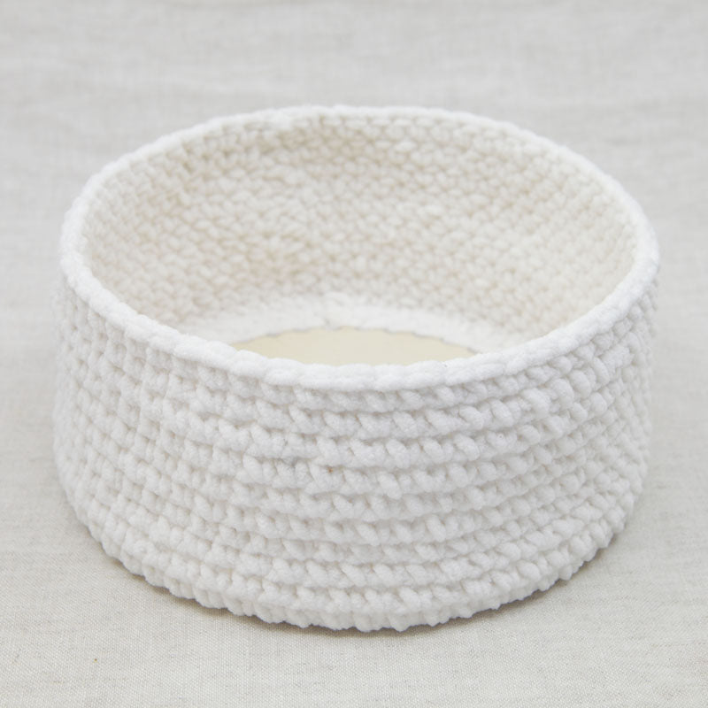 Kit Crochet - Corbeille Softy 15 cm