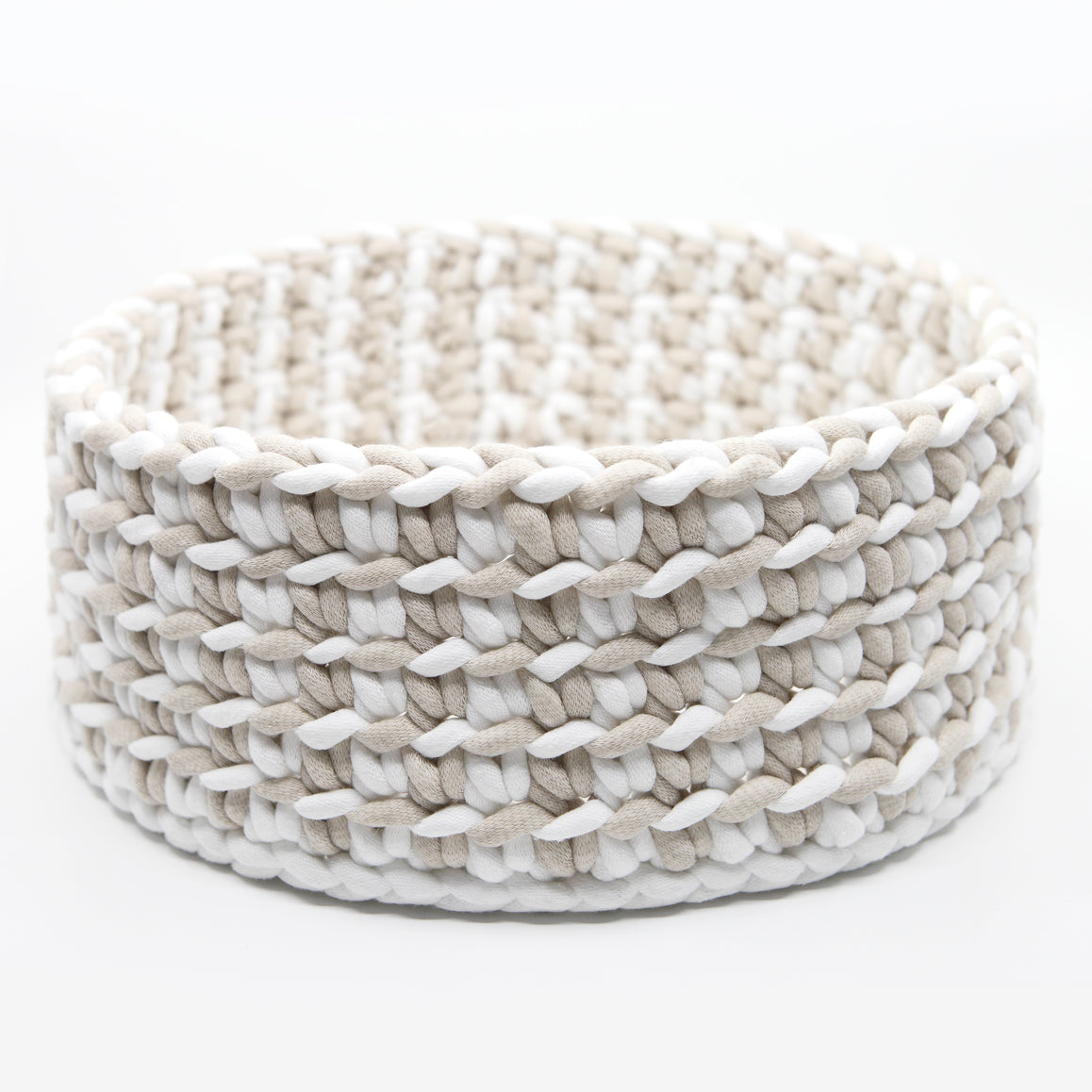 Kit Crochet - Corbeille "Gridou" - Alterné