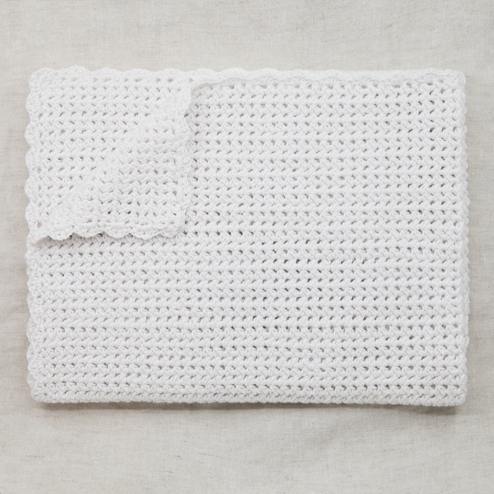 Kit Crochet Layette - Couverture "Youpi"
