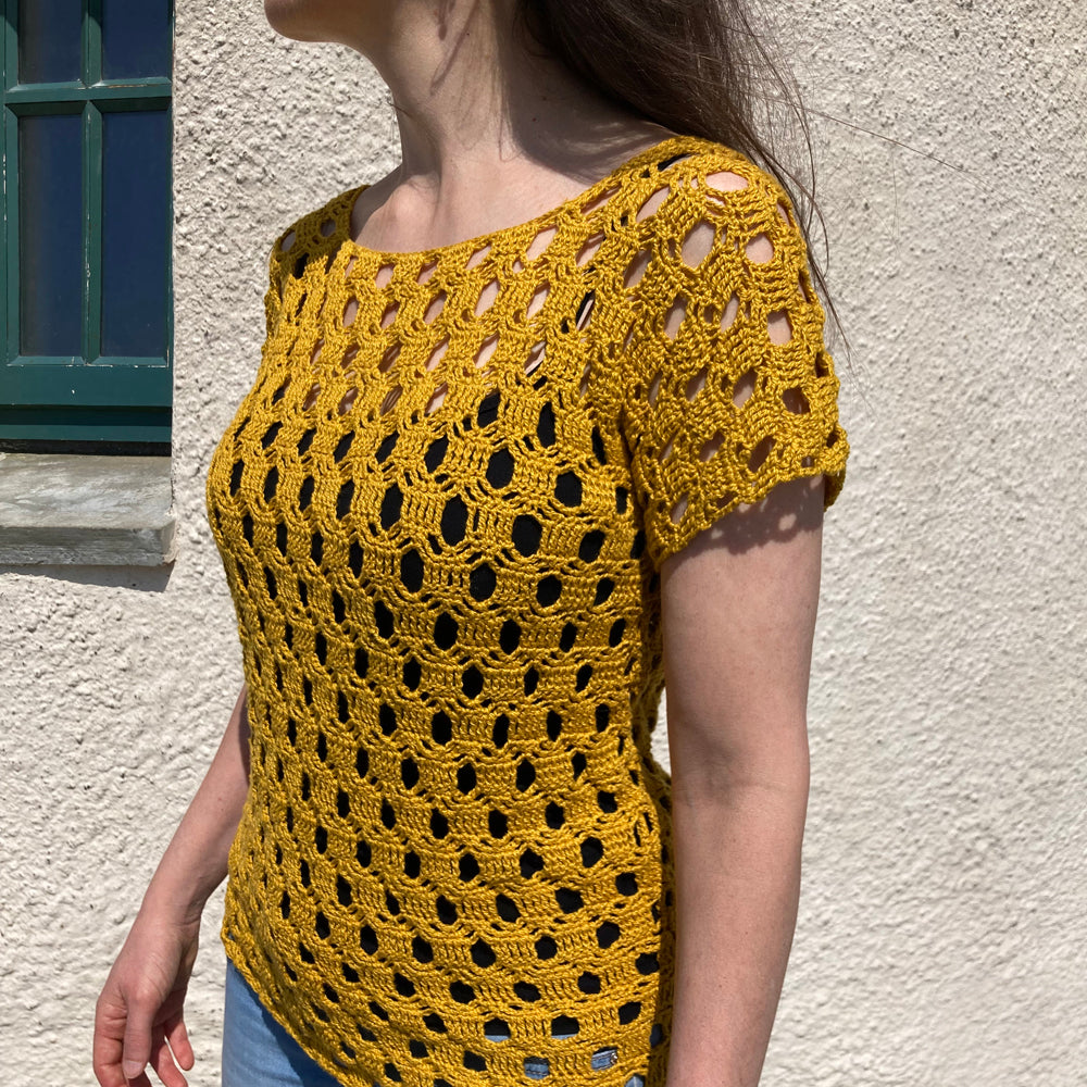 Kit Crochet - Haut "Bee"