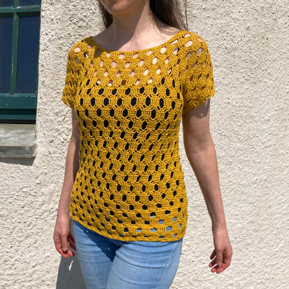 Kit Crochet - Haut "Bee"