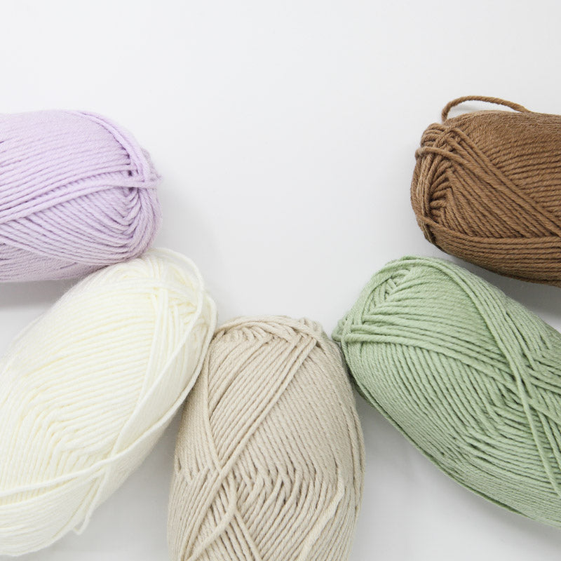 Kit Crochet Layette - Gilet "Fleurs"