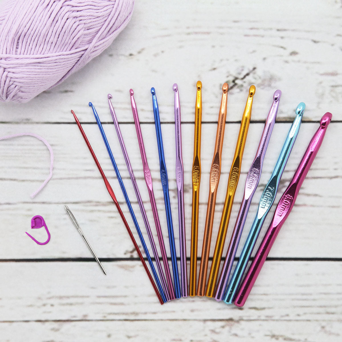 Set de 12 crochets