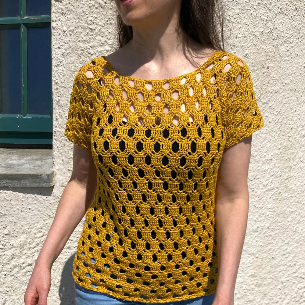 Kit Crochet - Haut "Bee"