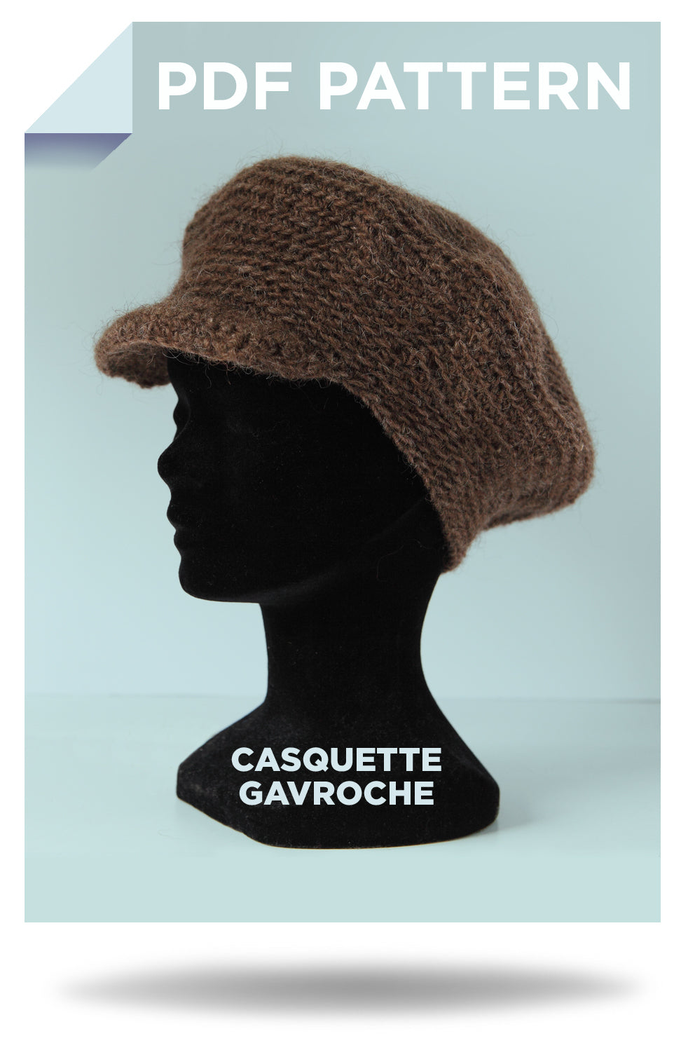 Patron Crochet - Casquette Gavroche au crochet