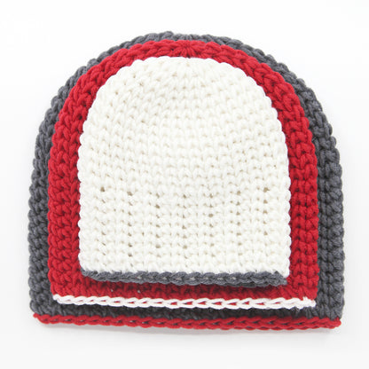Kit crochet bonnet Gridou - 3 tailles enfants - Un crochet par ici