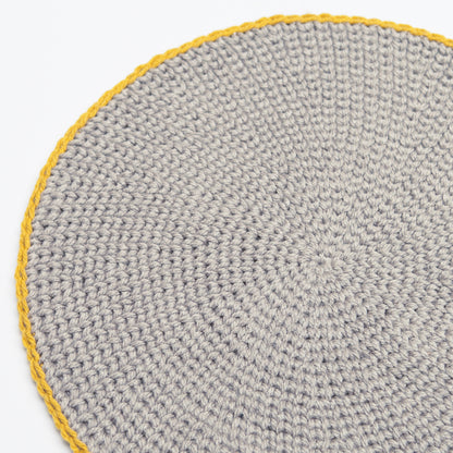 Kit crochet Tapis Gridou - détail bordure - Un crochet par ici