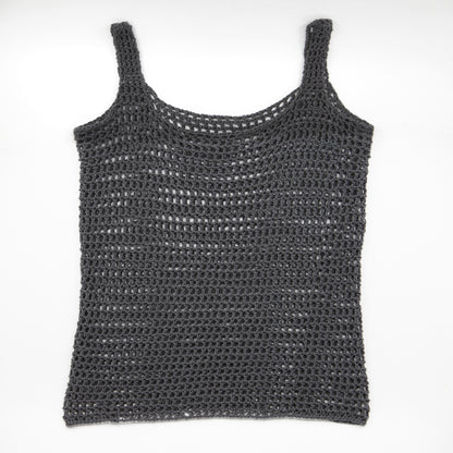 Kit crochet Top Chrono - coloris gris anthracite - Un crochet par ici
