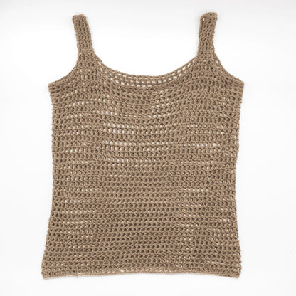 Kit crochet Top Chrono - coloris beige foncé - Un crochet par ici