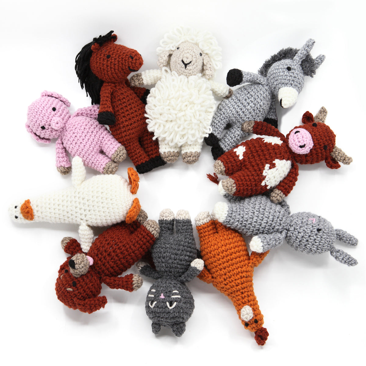 Kit Crochet - Animaux de la ferme
