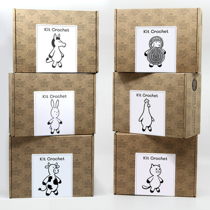 Kit Crochet - Animaux de la ferme