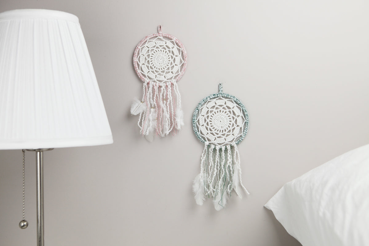 Kit crochet attrape rêves - en situation - Un crochet par ici