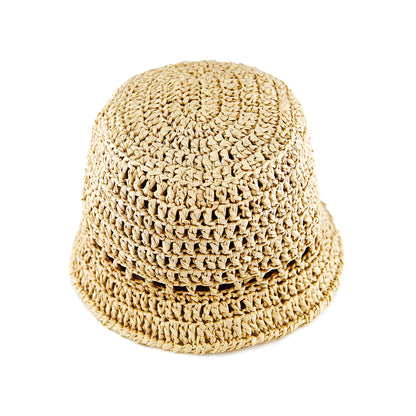 Kit crochet bob croisette- vue du dessus - Un crochet par ici