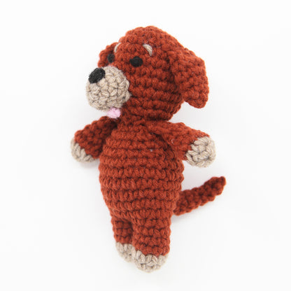 Kit crochet animaux de la ferme - chien - Un crochet par ici