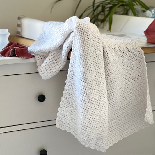 Kit Crochet Layette - Couverture "Youpi"