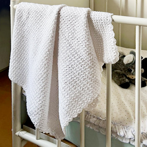 Kit Crochet Layette - Couverture "Youpi"