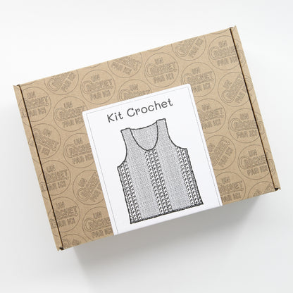Kit Crochet - Débardeur Tip-Top 👌