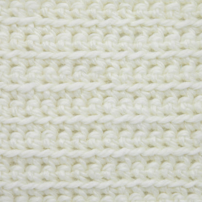 Kit crochet écharpe Albane- coloris blanc crème - Un crochet par ici