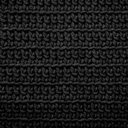 Kit crochet écharpe Albane- détail point Albane noir - Un crochet par ici