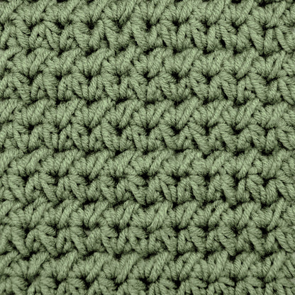Kit crochet echarpe Youpi- coloris vert kaki - Un crochet par ici