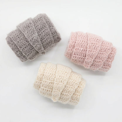 Kit crochet - Écharpe "Croissantine" - Un crochet par ici