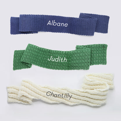 Kit crochet écharpe Albane- 3 modèles - Un crochet par ici