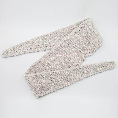 Kit Crochet Foulard "Softy" - déplié - Un crochet par ici
