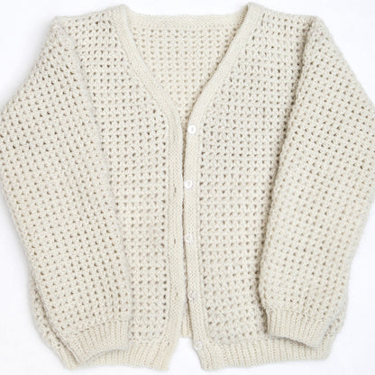 Kit crochet Gilet Youpi - ouvert - Un crochet par ici