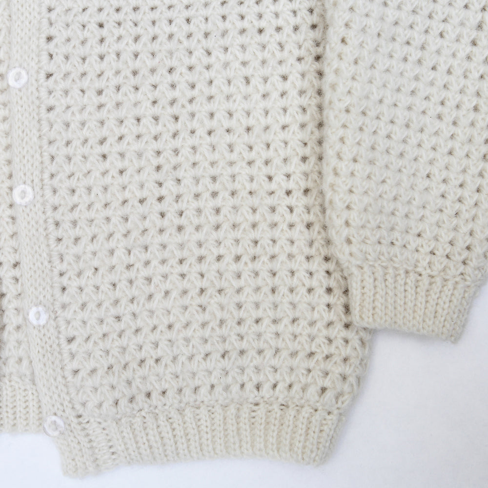 Kit crochet Gilet Youpi - détail - Un crochet par ici