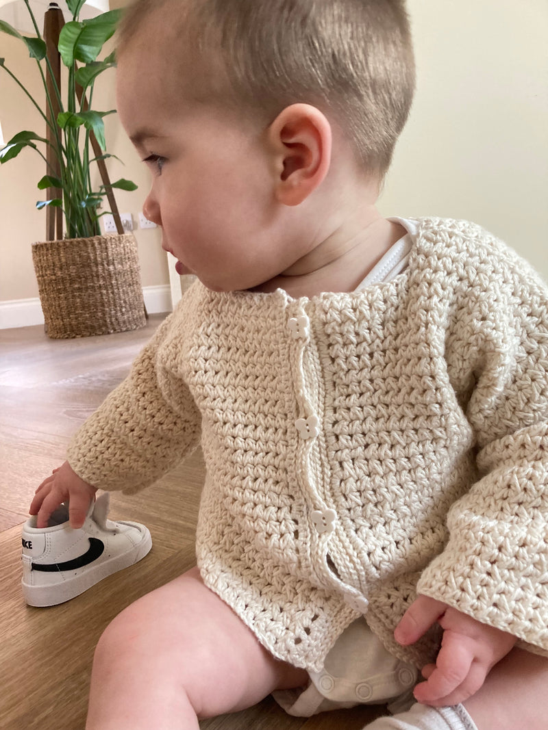 Gilet Layette "Youpi" - Réalisation Anne