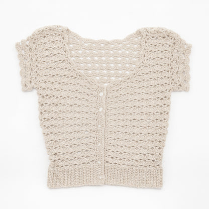 Kit crochet Haut Mazette - coloris beige - Un crochet par ici
