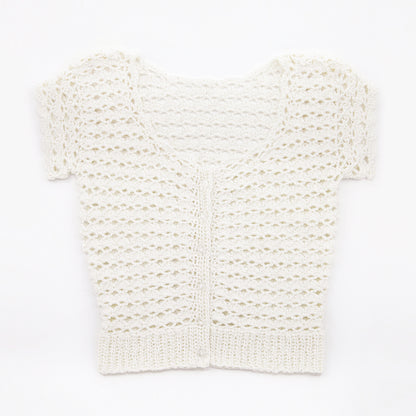Kit crochet Haut Mazette - coloris crème - Un crochet par ici