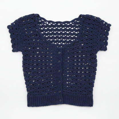 Kit crochet Haut Mazette - coloris bleu - Un crochet par ici
