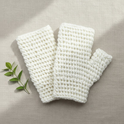 Kit crochet Mitaines Mylènes - Un crochet par ici