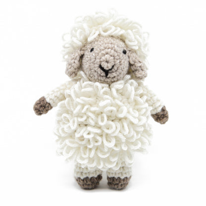 Kit crochet animaux de la ferme - mouton - Un crochet par ici