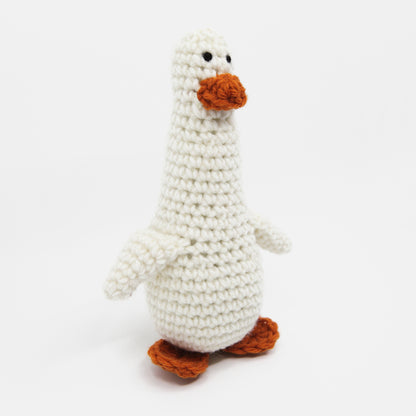 Kit crochet animaux de la ferme - oie - Un crochet par ici