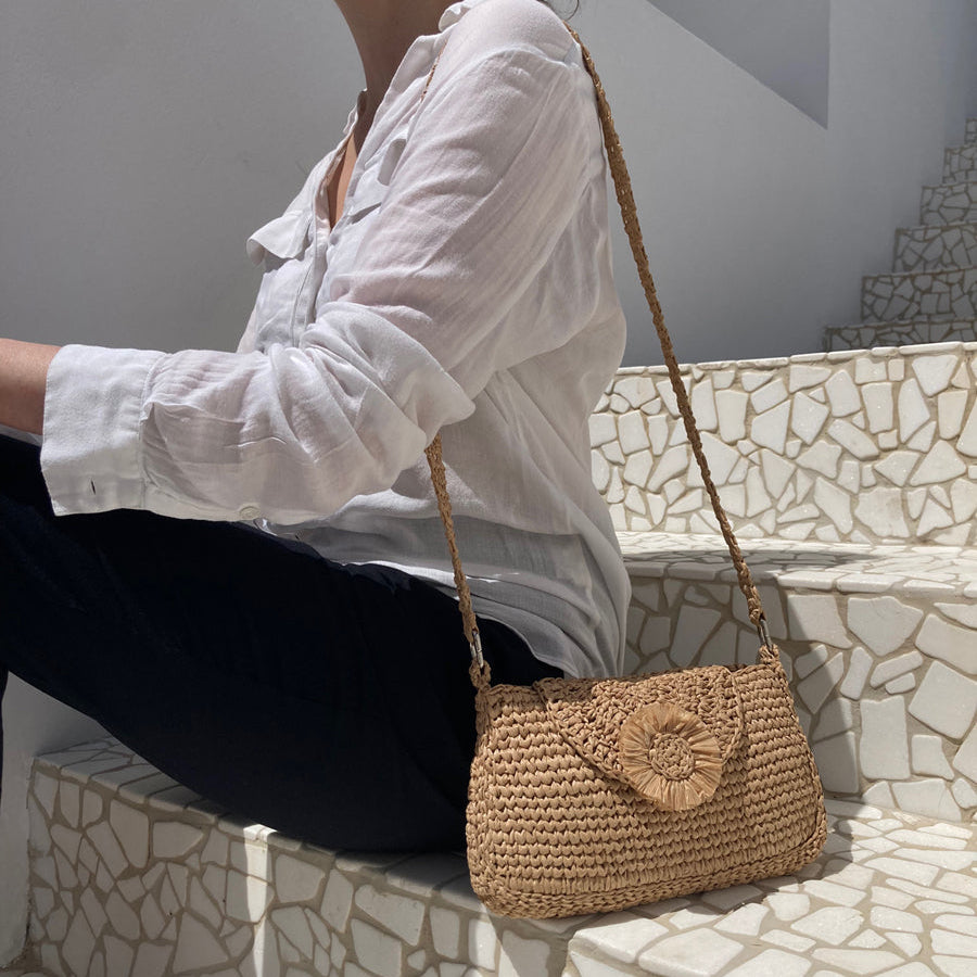 Patron Crochet Sac Soleil - porté - Un crochet par ici