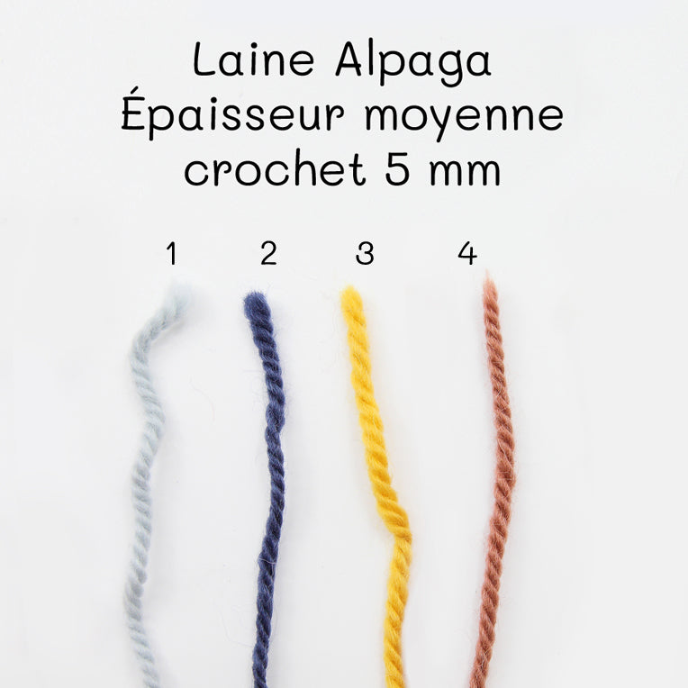 Kit Crochet - Écharpe Albane