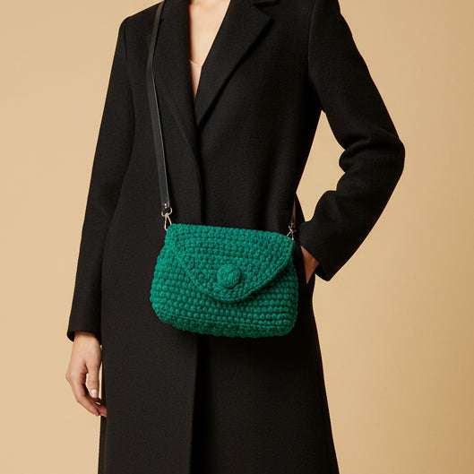 Kit crochet - Sac "Softy" - porté - Un crochet par ici