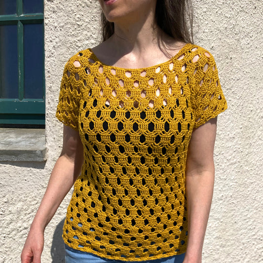 Kit Crochet - Haut "Bee"