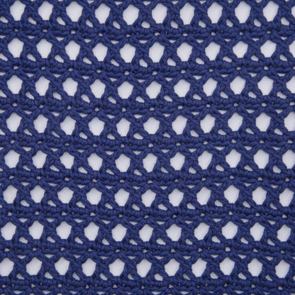 Kit crochet Top X - détail du point X - coloris bleu - Un crochet par ici